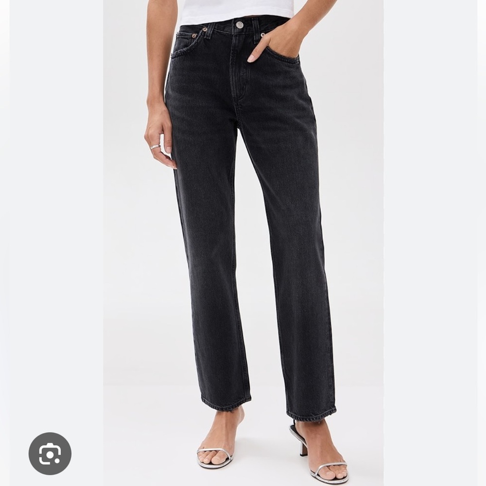 Citizens of Humanity Black Emery Crop Jeans